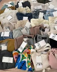 Zara clothing pallet