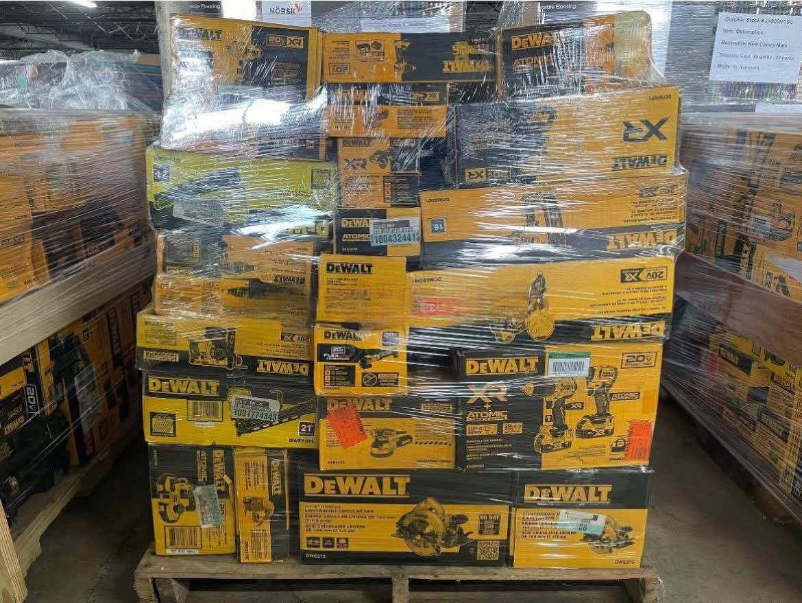 Milwaukee & DeWalt Tool Pallet